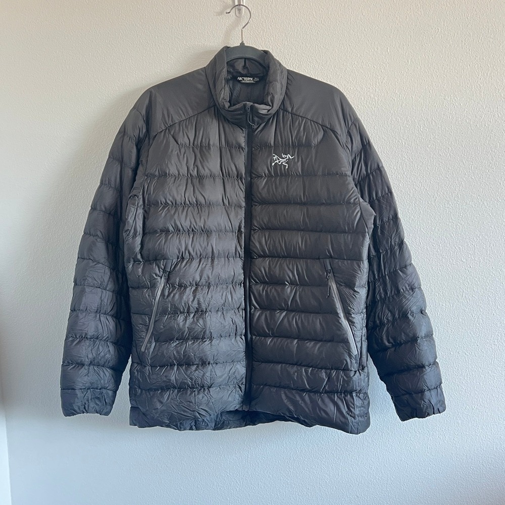 Arc'teryx Gray Puffer Down Insulated Cerium LT Jacket L Quiet Outdoors Gorpcore